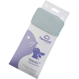 Träumeland Spannbettlaken Tencel 40 x 90 cm ozeanblau