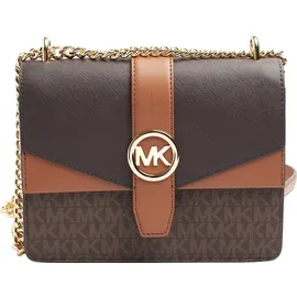 Michael Kors Jet Greenwich Umhängetasche Canvas Brown
