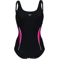 Arena Badeanzug W ALISSA U BACK ONE PIECE, black-rose