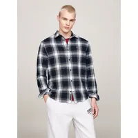 Tommy Jeans Langarmhemd »TJM REG CHECK FLANNEL SHIRT EXT«, Gr. M N-Gr, Dark night navy check) , 48482237-M N-Gr