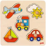 GoKi 57547 - Steckpuzzle Meine Reise, goki basic.