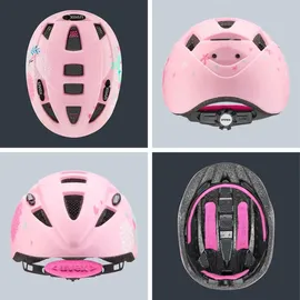 Uvex Kid 2 cc 46-52 cm Kinder pink/unicorn matt 2021