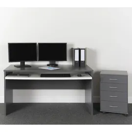 vogl möbelfabrik Schreibtisch Barrie grau