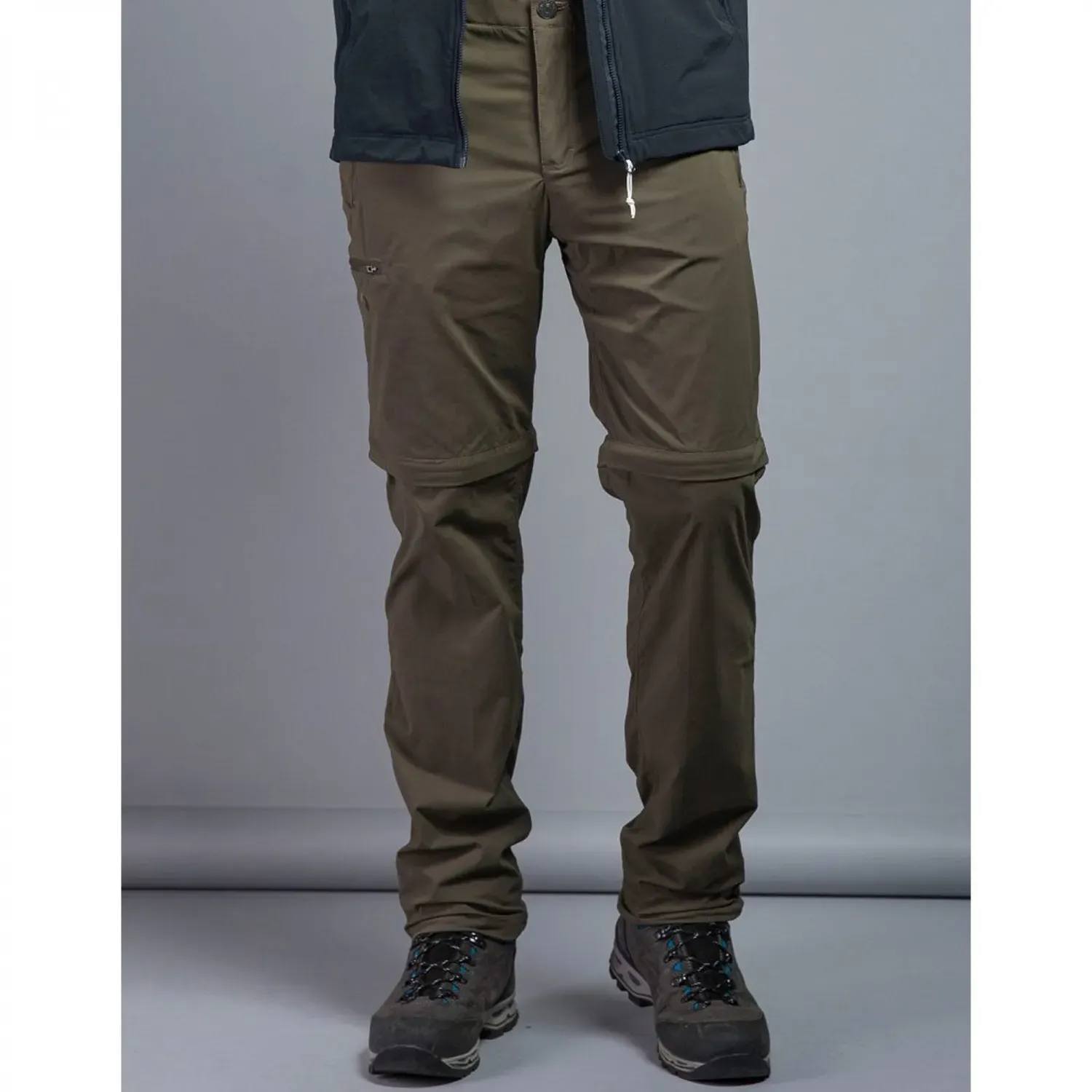 TATONKA GMBH Travel M's Zip Off Hose - Herren Softshell-Hose (Langgröße) - bark green - 90