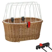 KLICKfix Unisex Doggy Basket für Racktime Hundekorb, Beige, 36 x 52 46 cm EU