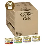 Purina Gourmet Gold Feine Pastete Sorten-Mix 96 x 85 g