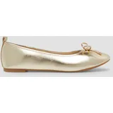 s.Oliver Ballerinas mit Schleife - gold - 39