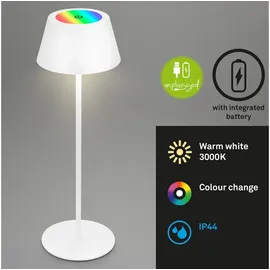 Brilo Tischleuchte Weiß