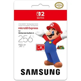Samsung NINTENDO Samsung Micro SD Express, Speicherkarte, Rot