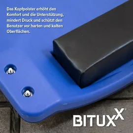 BITUXX Werkstatt-Rollbrett Werkstattliege Auto Montageliege Montagerollbrett