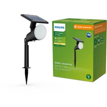 Philips Spotleuchte Spiess Solar 1,4 W Kunststoff IP44 schwarz