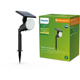 Philips Spotleuchte Spiess Solar 1,4 W Kunststoff IP44 schwarz