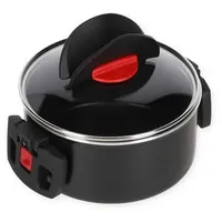 BALLARINI Click & Cook Kochtopf 16 cm mit Glasdeckel