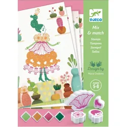 DJECO DJ08741 Stempel: Flower girls