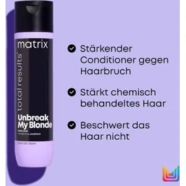 Matrix Unbreak My Blonde Conditioner für blonde Haare 300 ml