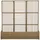 Outsunny Polyrattan Hochbeet mit Rankgitter 103 x 29 x 103 cm Sand