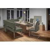 Home Affaire Rab 200 x 88 x 160 cm Microfaser langer Schenkel links khakifarben