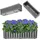 Kadax Blumenkasten 60 x 18 x 16,5 cm Grau