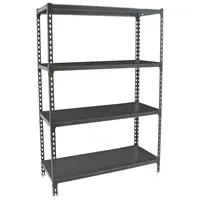 simonclick Metallregal 1500 x 120 x 500 mm Grau