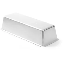 HENDI Kuchenform Rechteckig, Königskuchenform mit Antihaftbeschichtung, 300x110x(H)75mm, Aluminium
