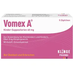 Vomex A Kinder Zäpfchen 40mg