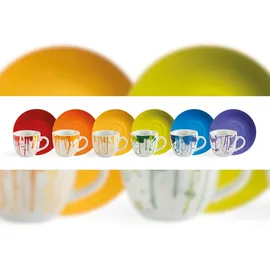 Excelsa Espressotasse 0,09 l Grün 6 St.