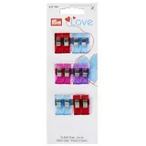 Prym Love Stoff Clips 2,6 cm, Kunststoff, farbig sortiert,