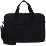 Ted Baker Rylies Rubberised PU Document Bag (16"), Notebooktasche, Schwarz