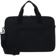 Ted Baker Rylies Rubberised PU Document Bag (16"), Notebooktasche, Schwarz