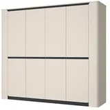 Sconto Drehtürenschrank ¦ creme ¦ Maße (cm): B: 240 H: 213,6 T: 62.7