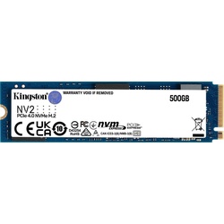 Kingston NV2 PCIe 4.0 NVMe SSD 1000GB interne SSD (1000 GB) 3500 MB/S Lesegeschwindigkeit, 2100 MB/S Schreibgeschwindigkeit blau