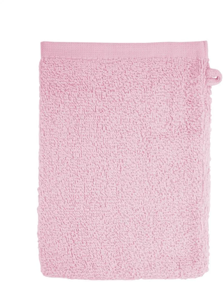The One Towelling Waschhandschuh T1-WASH light pink 16 x 21 cm