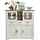 Innostyle Highboard 143 x 150 x 42 cm Weiß / Pinie hell / Artisan Eiche Optik