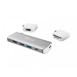 j5create ULTRADRIVE Kit - USB-C Dual-Display Modular Dock