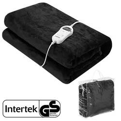 Heizdecke Coral Fleece Anthrazit 180x130ccm