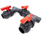 Evolution Bypass-Set grau PVC