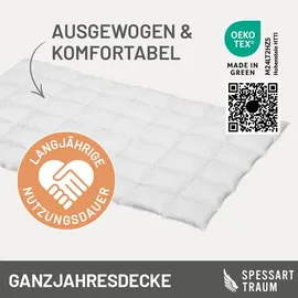 SPESSARTTRAUM RUBIN in weiß | Gr.: 155x220 cm