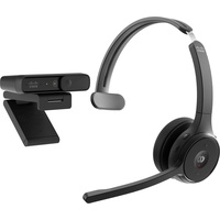 Cisco Headset 722 - Headset - On-Ear - B kabellos Kopfband Büro/Callcenter Bluetooth Ladestation Schwarz