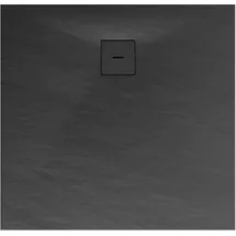 Schulte Duschwanne Steinstruktur 90 x 90 cm anthrazit