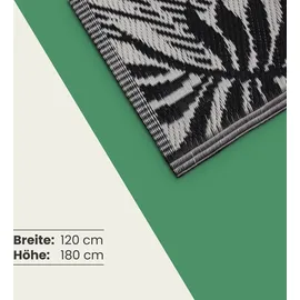 BestLivings Outdoor Teppich 120x180cm, Farn