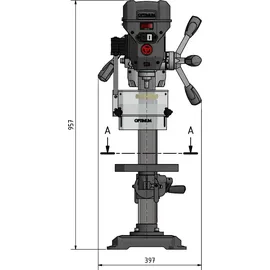Optimum Tischbohrmaschine DQ 20V