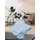 Gilde Vase Olbia blau H. 20 cm | Gr.: onesize