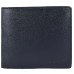 Esquire New Line Geldbörse RFID Schutz Leder 11.5 cm schwarz