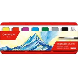 Caran d'Ache Gouache-Farbe 8 St. farbtabletten