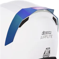Icon Airflite Heckspoiler verspiegelt, blau für Männer