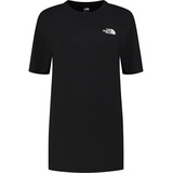 The North Face NF0A87NQJK3 W S/S Oversize Simple Dome Tee T-Shirt Damen Black Größe L