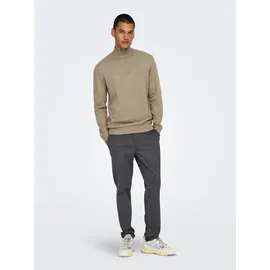 Only & Sons Chinoshorts ONSMARK SLIM CHECK 020933 PANT braun 32