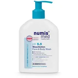 numis med Waschlotion ph 5.5 - sensible Haut - vegane Hautpflege Lotion ohne Silikone, Parabene - Bodylotion (2x 200 ml)