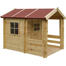 TIMBELA Spielhaus M501A Beige Holz