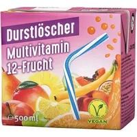 Durstlöscher Multivitamin 12 x 0,5L, Vegan